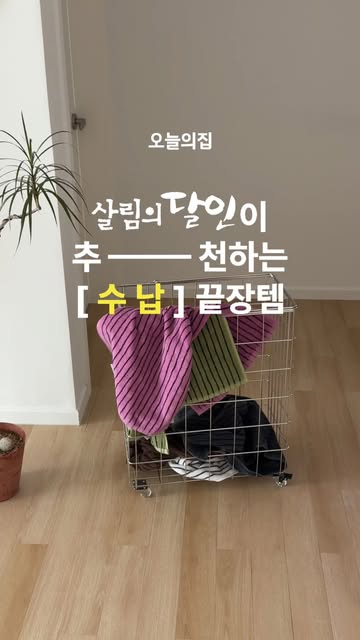 신혼집 꿀템 세 가지: 쇠테리어 바구니 트롤리, 납작 멀티탭 + 거치대 세트, 서랍형 트롤리